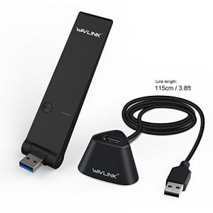 Wavlink AC1300無線LAN 親機 USB 3.0 WiFi子機 ワイヤレスデュアルバンド