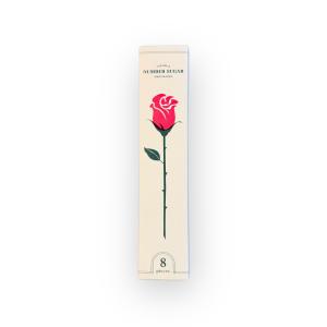 ナンバーシュガー 薔薇 つぼみ、5分咲き、満開...の詳細画像2