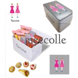 TARTINE   タルティン   （ タルティン　　四角缶  大