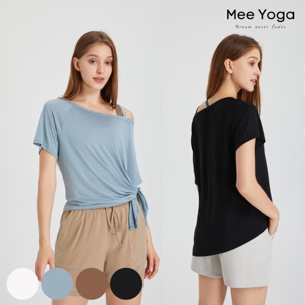 ヨガウェア トップス ピラティスウェア 半袖 可愛い オールシーズン エクササイズ 吸汗速乾 ホット...