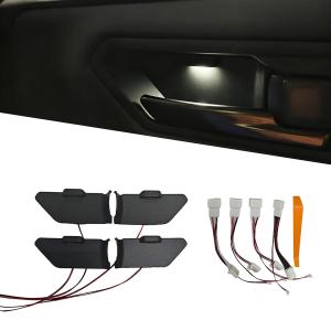 新型 トヨタ RAV4 60系に適合 インナードア ノブ ハンドル LED ライト イルミネーション 雰囲気灯 取付簡単 | 取付動画付 室内灯 アクセサリー