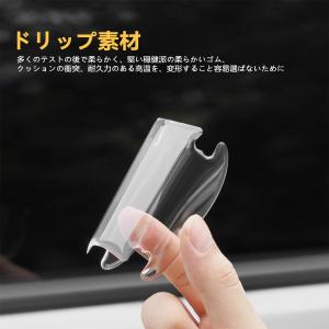 HARRIER対応ドアハンドルプロテクター 透...の詳細画像4