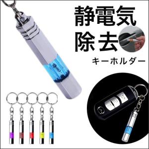 静電気 除去 防止 キーホルダー 車 スマートキー 鍵 金具
