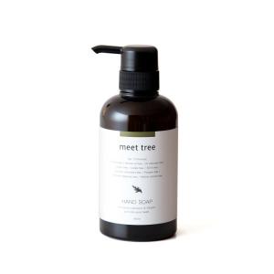 ハンドソープ（ヒノキ）400ml 液体石けん 手洗い ヒノキの香り ボトル 日本製 meet tree