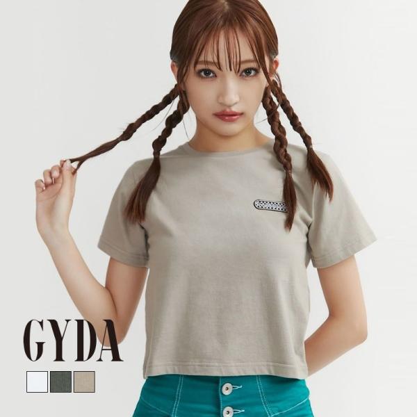 ENOUGH ショートTシャツ GYDA ジェイダ 072422721601 gyda レディース ...