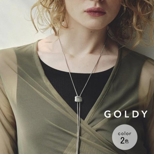 ループ タイイング ステンレス ネックレス GOLDY ゴールディ 3250253 goldy アク...