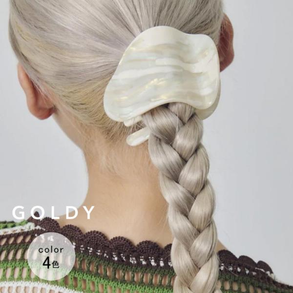 ニュアンス シェイプ アセチ ヘアー クリップ GOLDY ゴールディ 6251107 goldy ...