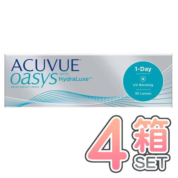コンタクトレンズ ワンデーアキュビューオアシス 30枚入 4箱セット ジョンソンアンドジョンソン【ポ...