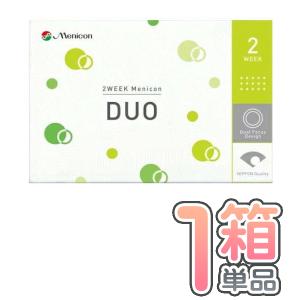 2ウィーク メニコン デュオ DUO 1箱 ポスト便 送料無料 1箱6枚入り menicon duo コンタクト 2week メニコンデュオ｜mega-cute