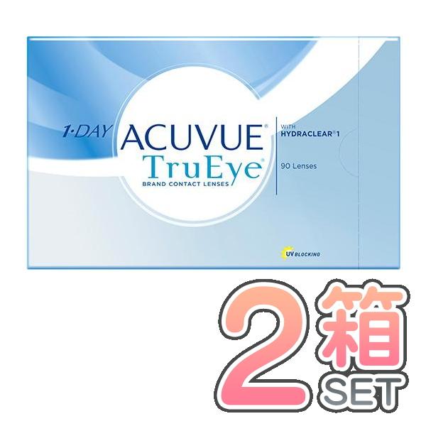 ワンデーアキュビュー トゥルーアイ 90枚パック 2箱（1箱90枚入） ジョンソンアンドジョンソン【...