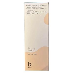 ビーリス b.ris エアリーカラーリングフォーム ダークブラウン
