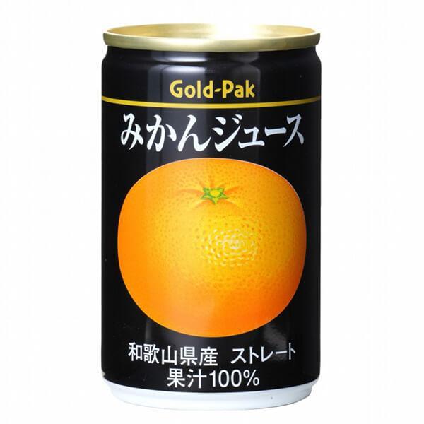 オレンジジュース みかん ストレート ゴールドパック みかんジュース 160g