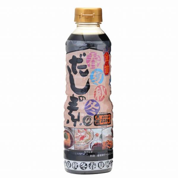 めんつゆ だしつゆ だしの素 金笛 春夏秋冬のだしの素 500ml