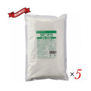 【ポイント+4％！】9/5(土)限定！タピオカ タピオカ粉 粉末 創健社 タピオカ粉末 600g×５袋 送料無料