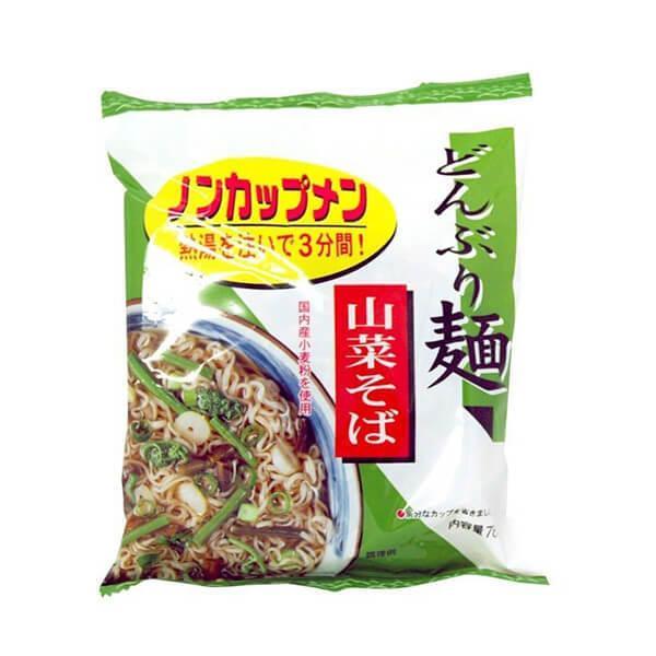 【6/2(日)限定！ポイント+5%】蕎麦 そば インスタント トーエー どんぶり麺・山菜そば 78g