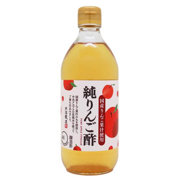 内堀醸造 純りんご酢 500ml 国産りんご果汁使用