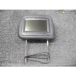 社外 TFT カラー モニター ヘッドレストモニター 7インチ ブラック 汎用☆ / 2G12-34...
