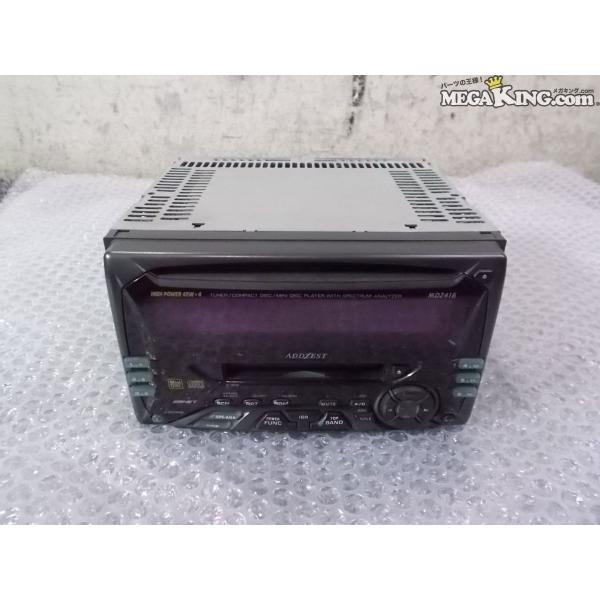 ADDZEST アゼスト MDZ416 CDデッキ MDデッキ プレーヤー オーディオ 2DIN /...