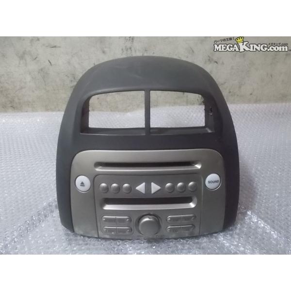 KGC10 パッソ 純正 ノーマル CDデッキ CDプレーヤー オーディオ パネル付き 86120-...