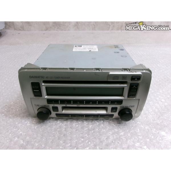 L350S タント 純正 ノーマル CD MD デッキ プレーヤー オーディオ 86180-B208...