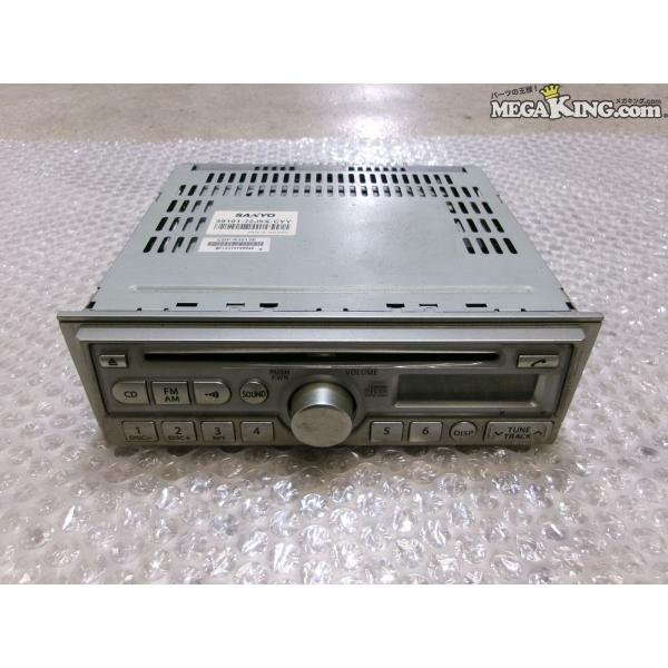 スズキ 純正 SANYO サンヨー CDF-R3013E CDデッキ プレーヤー オーディオ 1DI...