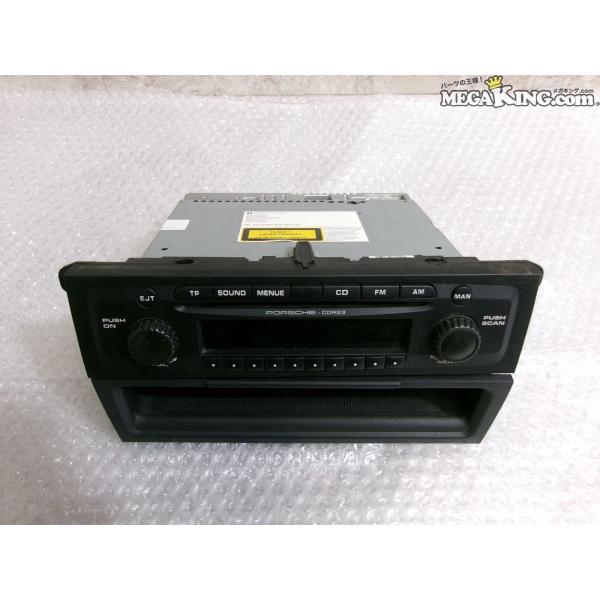 PORSCHE ポルシェ 957 カイエン 純正 CDR23 HARMAN BECKER CDデッキ...