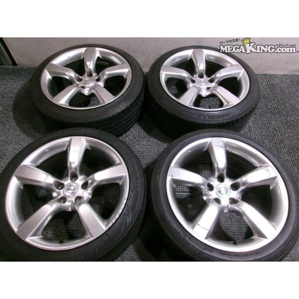 Z33 フェアレディZ 純正 18インチホイール 8J+30 8.5J+33 5穴 PCD114.3...