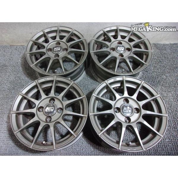 OZレーシング MSW 14インチホイール 6J+35 4穴 PCD98 4本 フィアット 500 ...