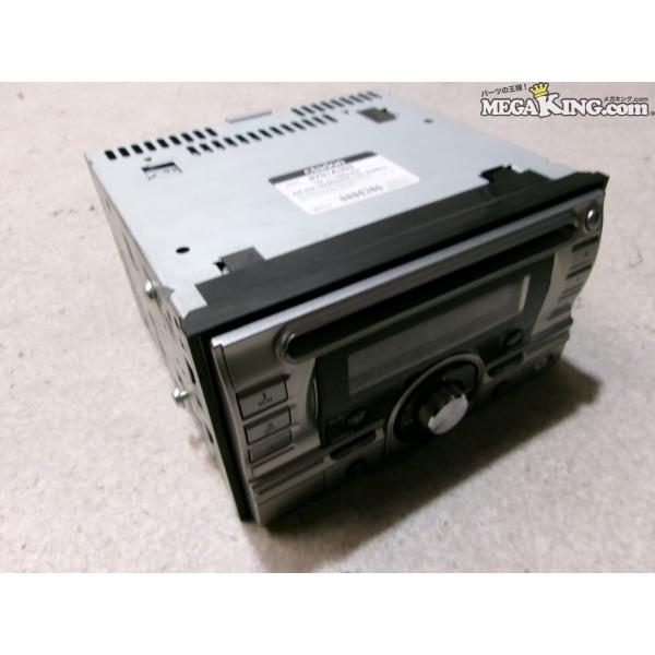 ミツビシ 純正 クラリオン CDデッキ CDプレーヤー オーディオ 2DIN AUX 8701A35...