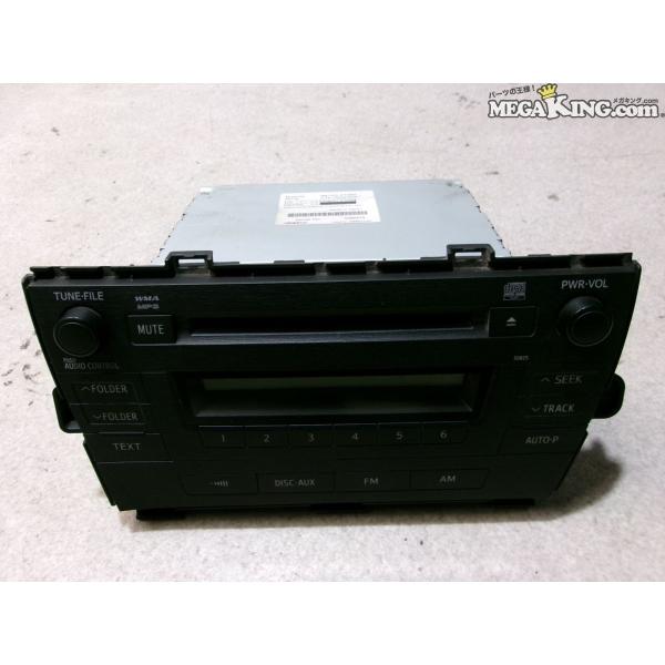 プリウス 30 ZVW30 純正 ノーマル CDデッキ CDプレーヤー オーディオ 86120-47...
