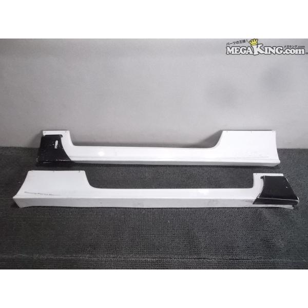 S14 シルビア 社外 サイドステップ サイドスカート エアロ FRP 左右セット / 4R5-34...