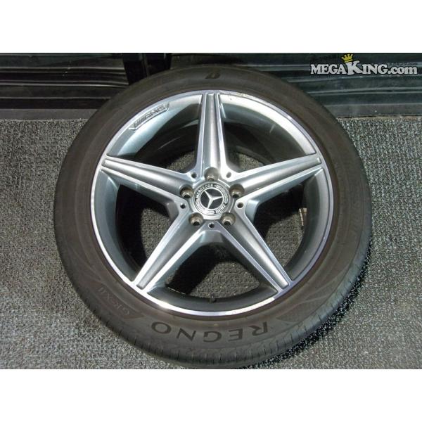 ベンツ W205 Cクラス AMGライン 純正 18インチホイール 8.5J+49 5穴 PCD11...