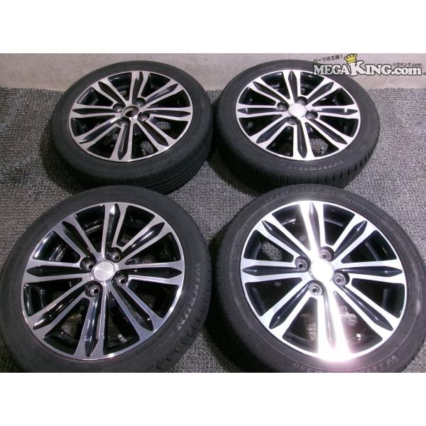 LA600 タント カスタム 純正 15インチホイール 4.5J+45 4穴 PCD100 4本 M...