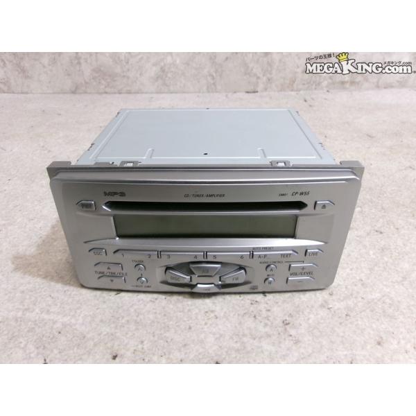 トヨタ 純正 DEH-M8007ZT CDデッキ プレーヤー オーディオ 2DIN 08600-00...