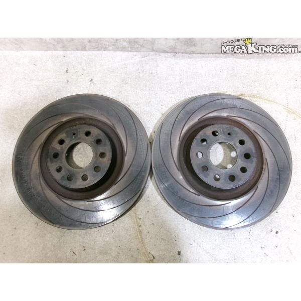 VW フォルクスワーゲン ゴルフ7 R タロックス フロント ブレーキローター スリットローター 3...