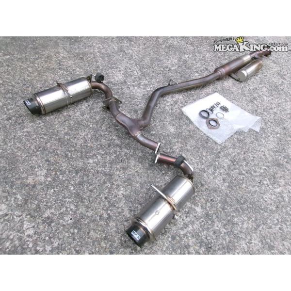 ZN6 86 ハチロク HKS ハイパワースペックL オールステンレス マフラー 左右出し カーボン...