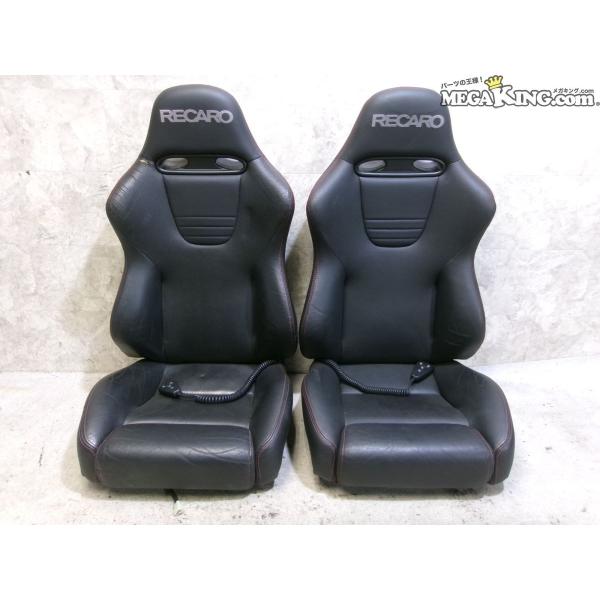 RECARO レカロ SP-JC ASM セミバケット 電動シート 底4点止め クールレザー ブラッ...