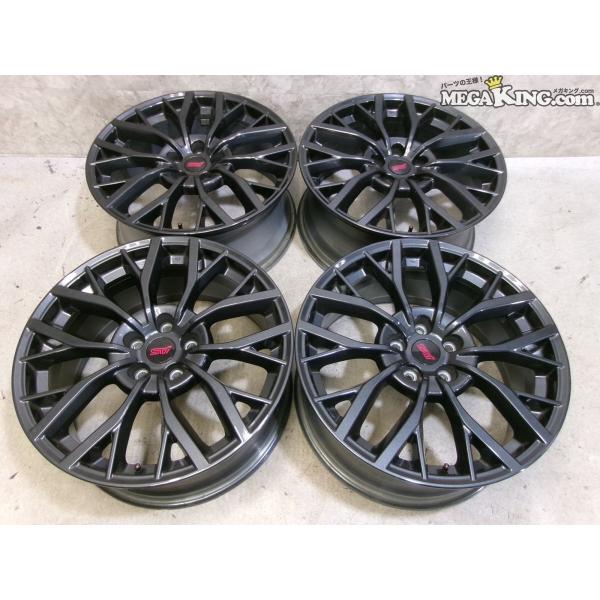 ★美品 ガリキズ無し★VAB WRX STI 純正 19インチホイール 8.5J+55 5穴 PCD...