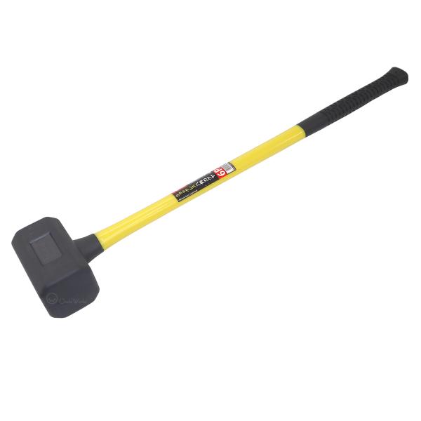 ショックレス八角カケヤ 6P×890ｍｍ グラスファイバー柄 6ポンド ショックレスハンマー