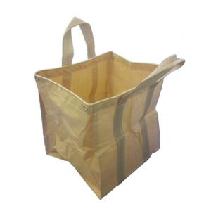 自立型便利袋 ガーデンスタンドバッグ 55cm×55cm×60cm 約180L グリーン