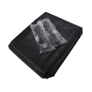 大型防水シート　トラック荷台シート　縦５m横３m トラックシート ブラック 3号 2.3m×3.6m コードゴム4m×2本付き 2t