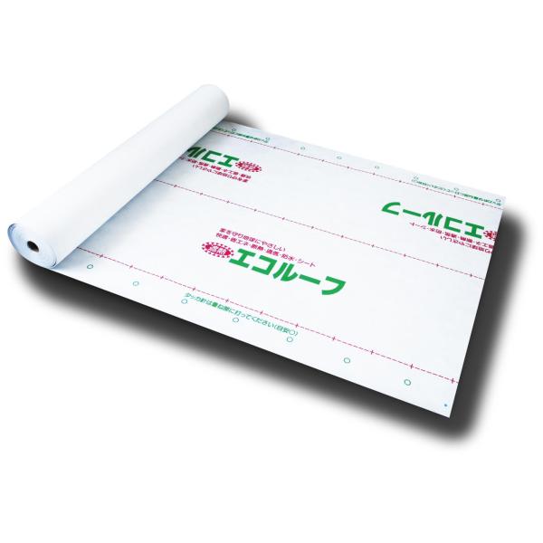 遮熱エコルーフ 1ｍ×40ｍ 厚さ0.8ｍｍ 快適屋根用下葺シート 株式会社サポート