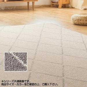 アスワン PTT繊維カーペット アルテア 190×190cm DGY ダークグレー CA617797