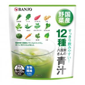 BANJO 万城食品 八百屋さんの青汁 3g 20包×10×4×2個入 670152｜mega-star