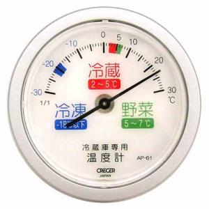 シンワ（工具） 72532 冷蔵庫用温度計 A マグネット付 シンワ