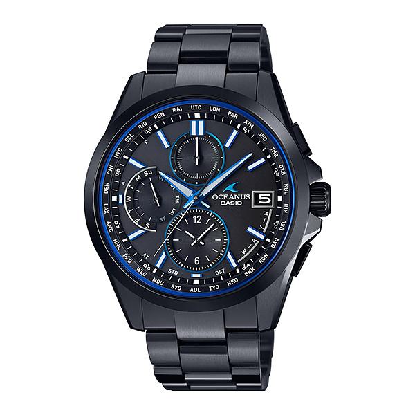 カシオ CASIO 腕時計 メンズ OCW-T2600B-1AJF OCEANUS クォーツ ブラッ...