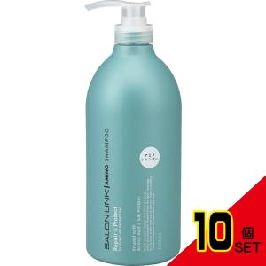 熊野油脂 サロンリンク アミノシャンプー ポンプ 1000ml×10個の商品画像