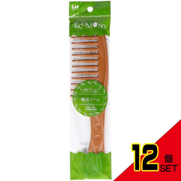 KQ3189ECOMONO粗目コーム × 12点
