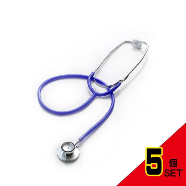 FOCAL(フォーカル) ダブルヘッド聴診器 FC-202 ブルー × 5点