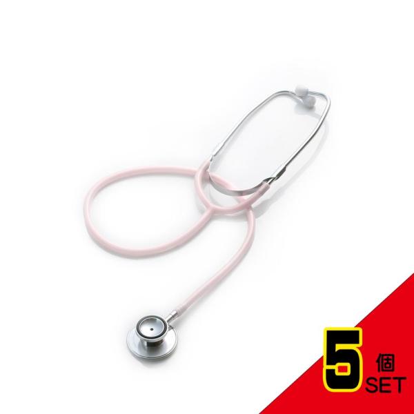 FOCAL(フォーカル) ダブルヘッド聴診器 FC-202 ピンク × 5点